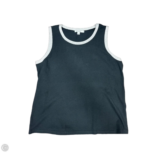 Blouse Sleeveless By Chicos In Black, Size: L