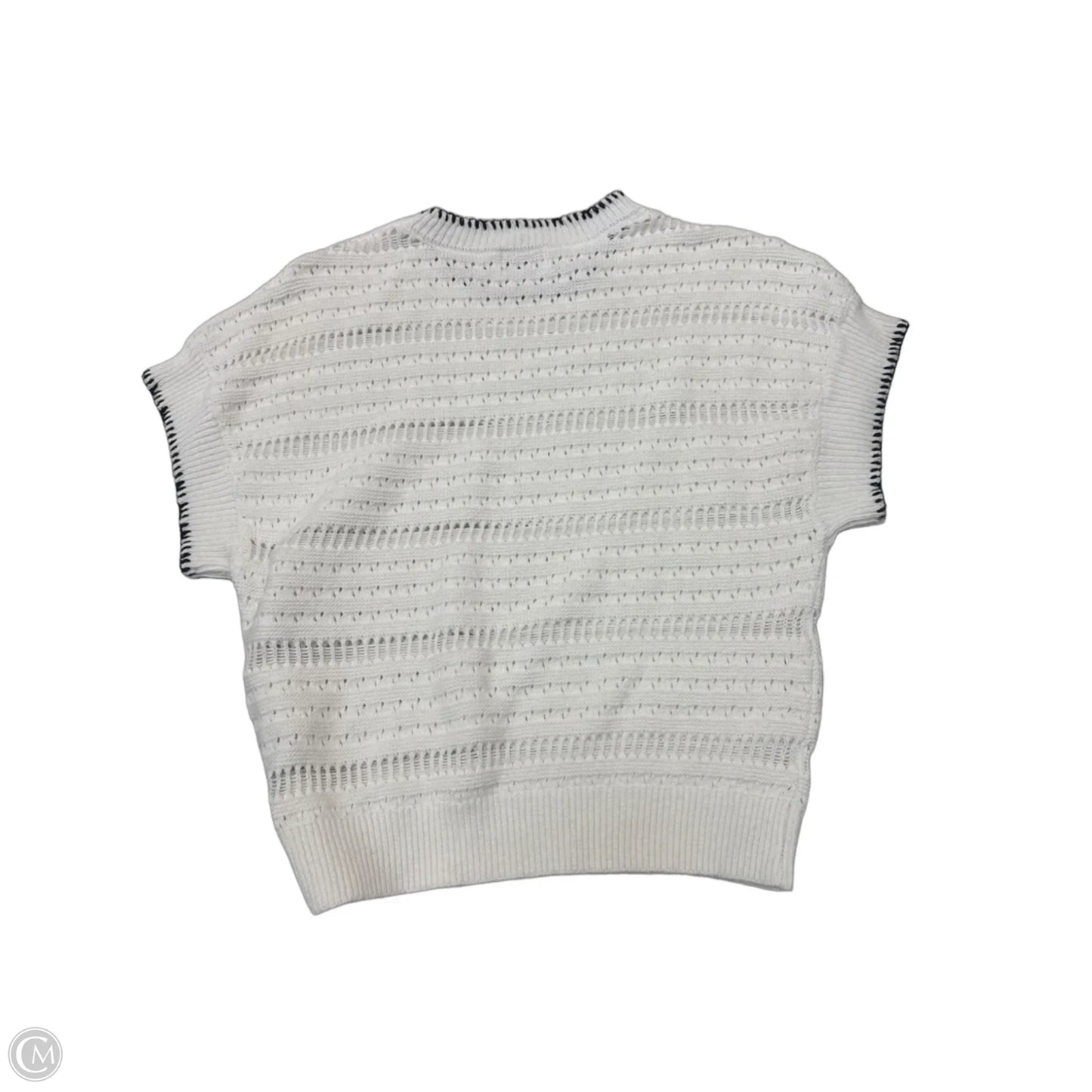 Vest Sweater By Bke In White, Size: S