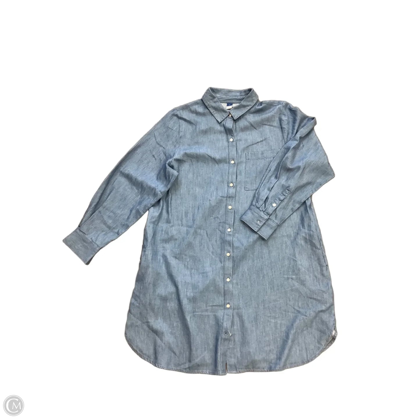Dress Casual Short By Old Navy In Blue, Size: L