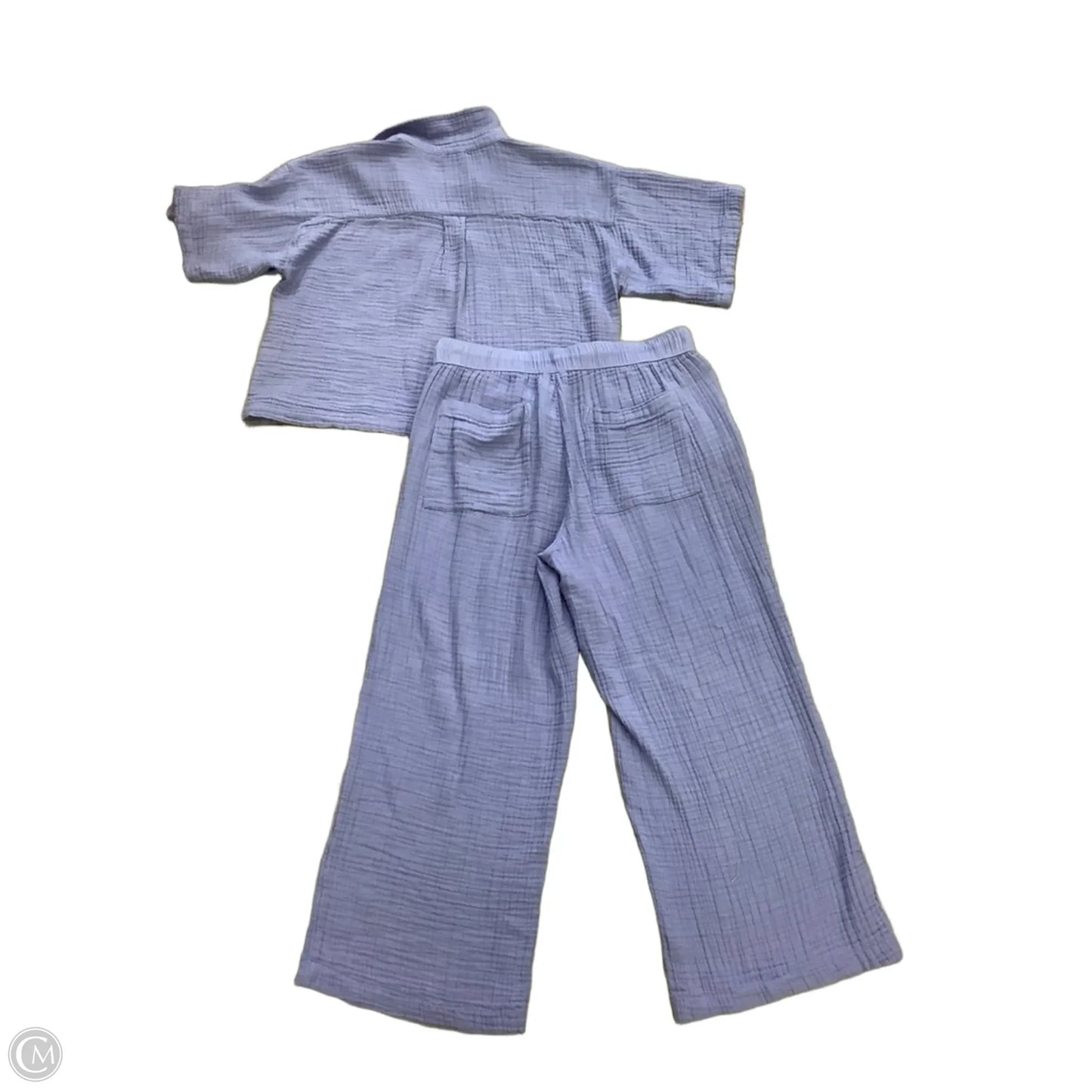 Pants Set 2pc By Loft In Blue, Size: M