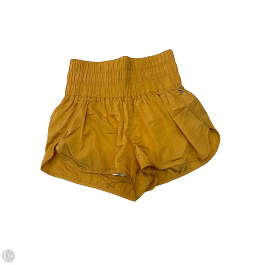 Athletic Shorts By Free People In Yellow, Size: S