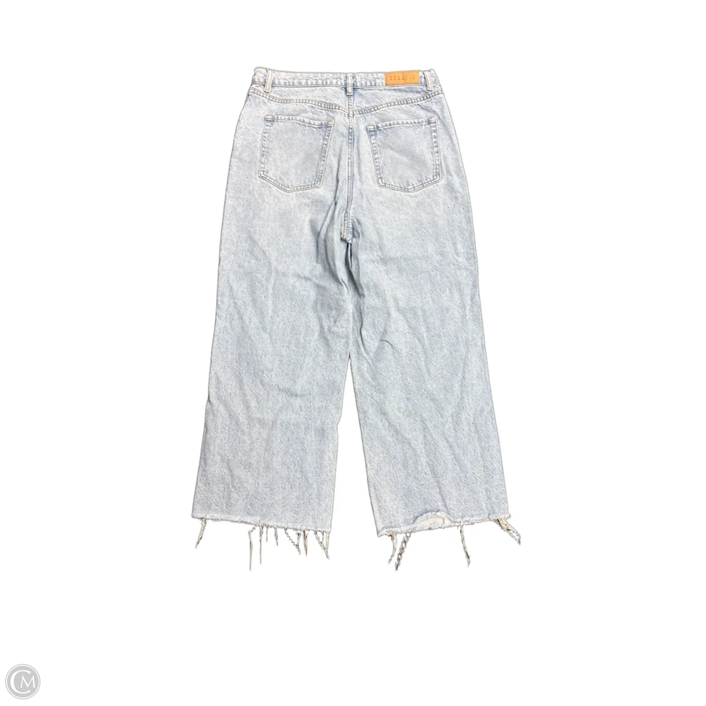 Jeans Wide Leg By Pacsun In Blue Denim, Size: 12