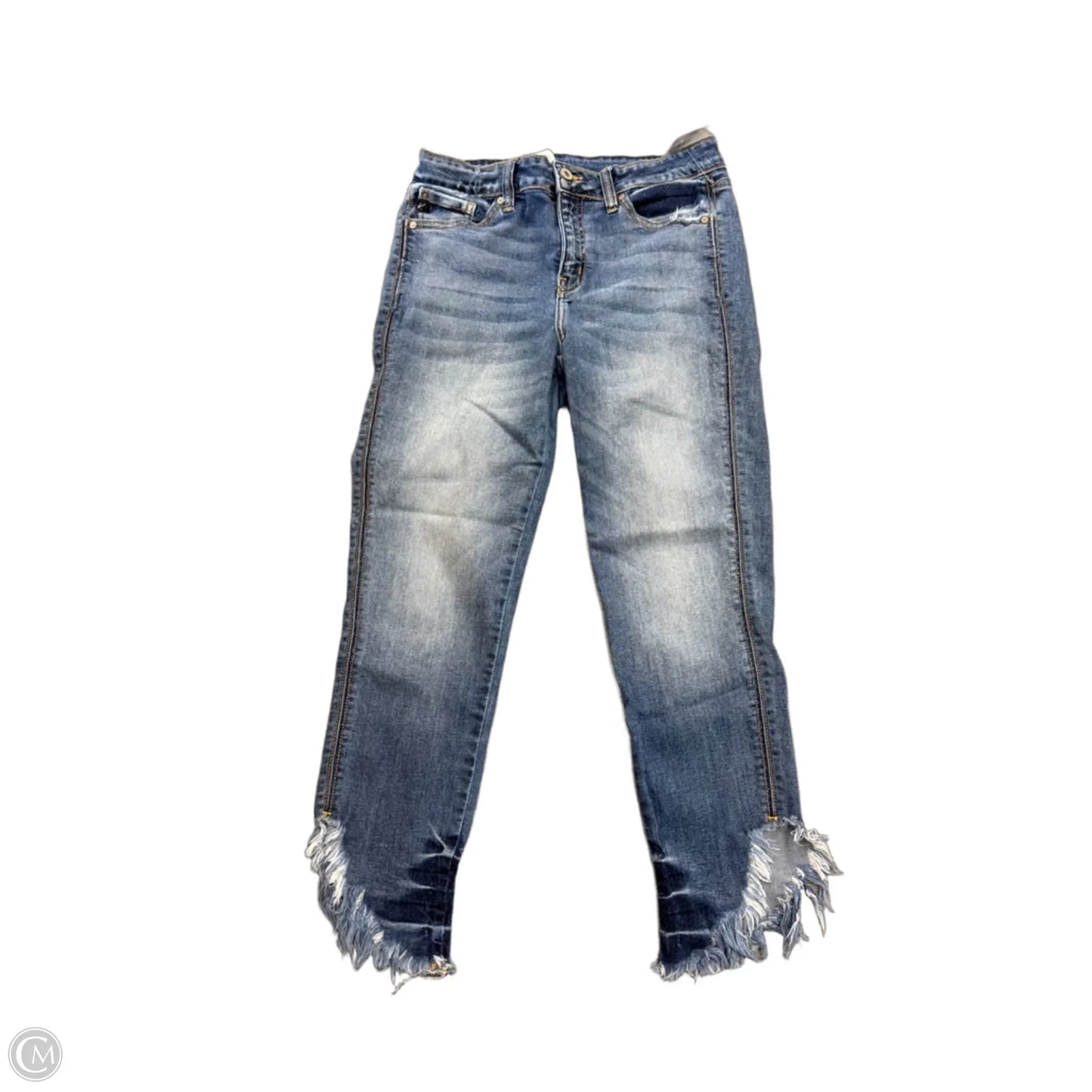Jeans Skinny By Kancan In Blue, Size: 6