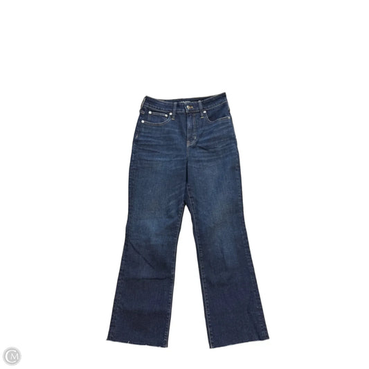 Jeans Boot Cut By J. Crew In Blue Denim, Size: 4