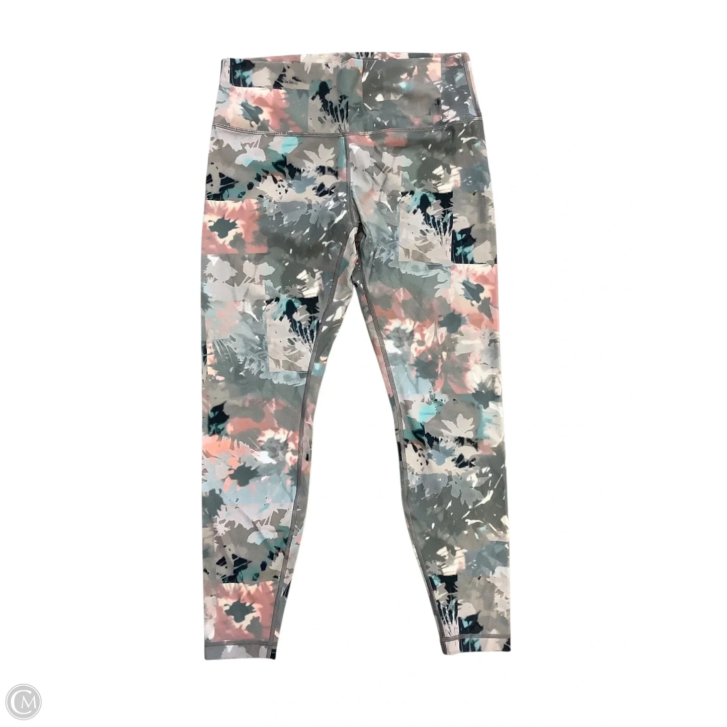 Athletic Leggings By Lululemon In Multi-colored, Size: 12