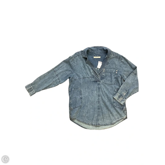 Top Long Sleeve By We The Free In Blue, Size: S