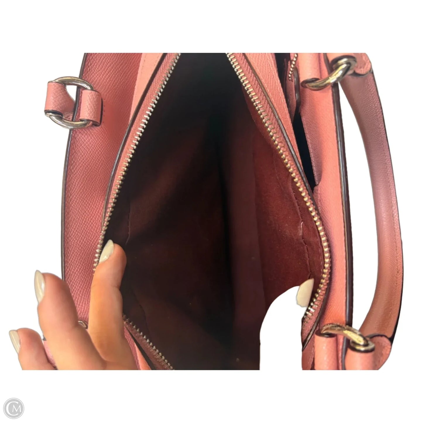 Handbag Designer By Coach, Size: Medium