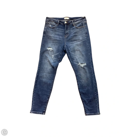 Jeans Straight By Jeanstar In Blue, Size: 16