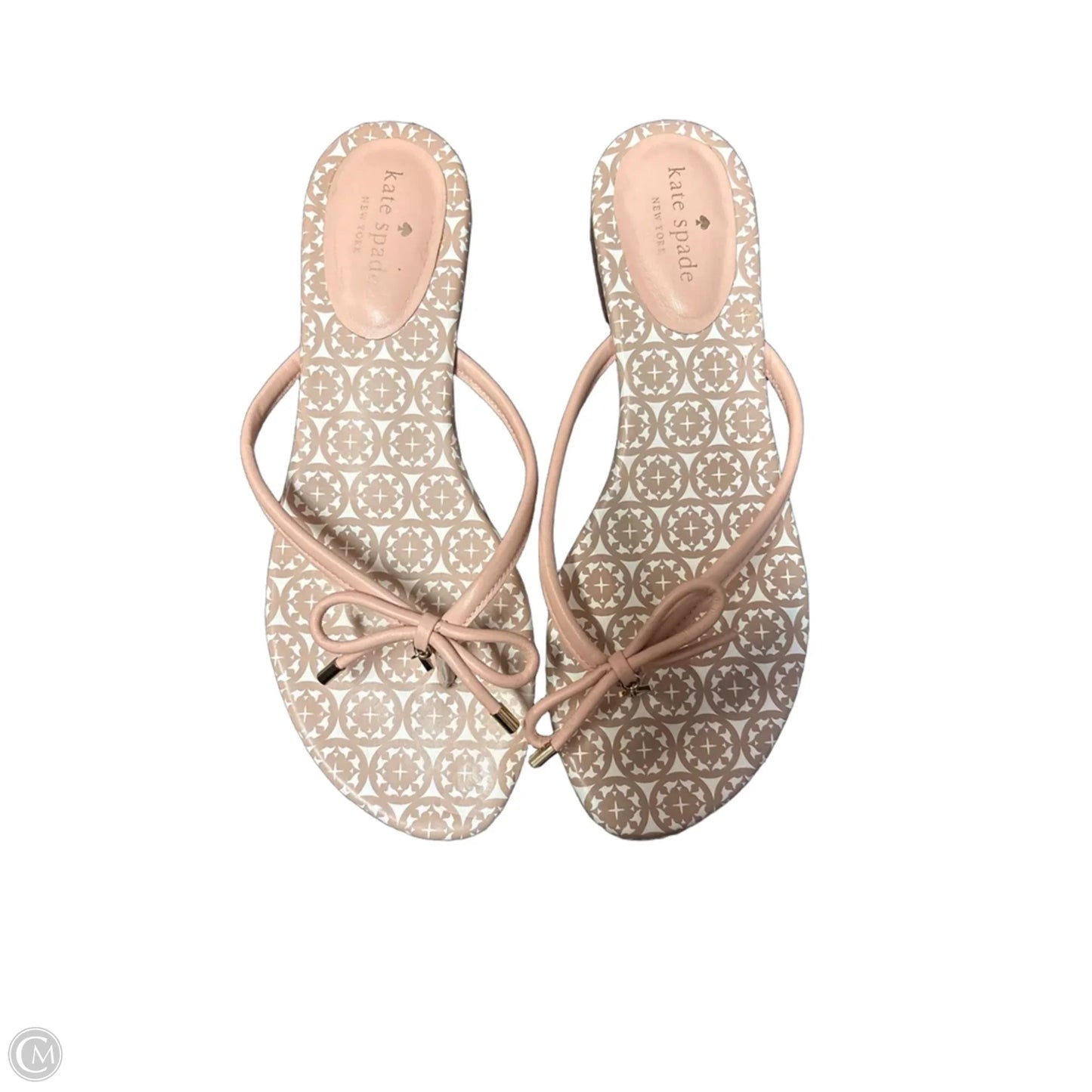 Sandals Designer By Kate Spade In Beige, Size: 9.5
