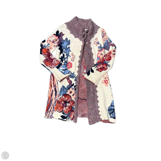 Sweater Cardigan By Sleeping On Snow In Multi-colored, Size: Xs