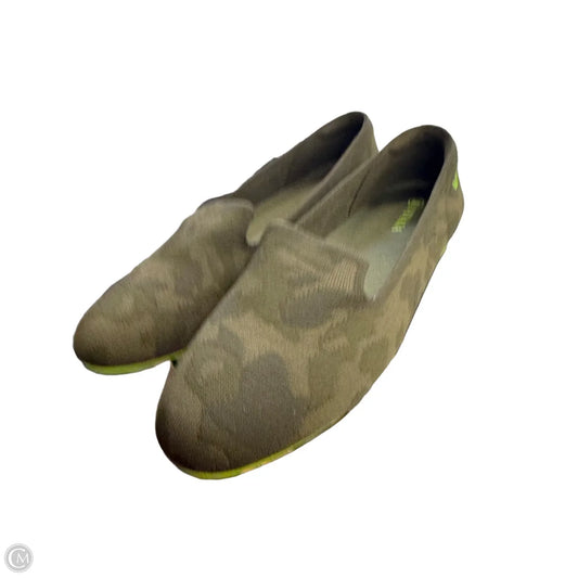 Shoes Flats By Vivaia In Green, Size: 9.5