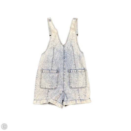 Shortalls By Clothes Mentor In Blue, Size: S