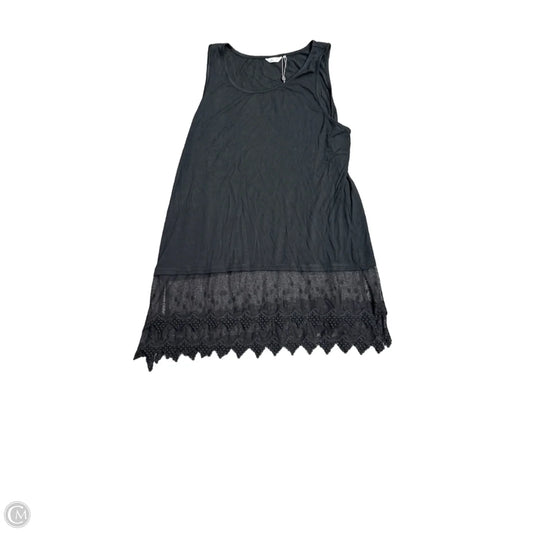 Top Sleeveless By Kaktus In Black, Size: Xl