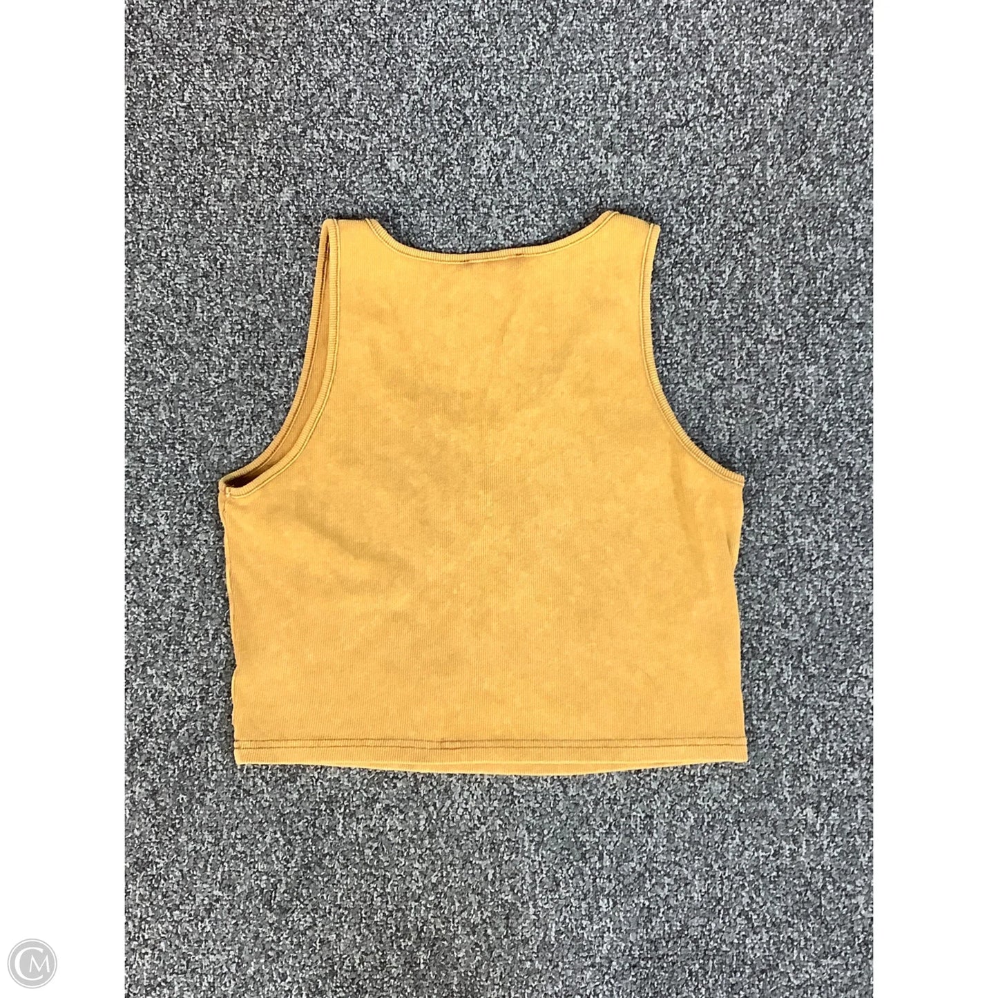 Tank Top By Clothes Mentor In Gold, Size: L