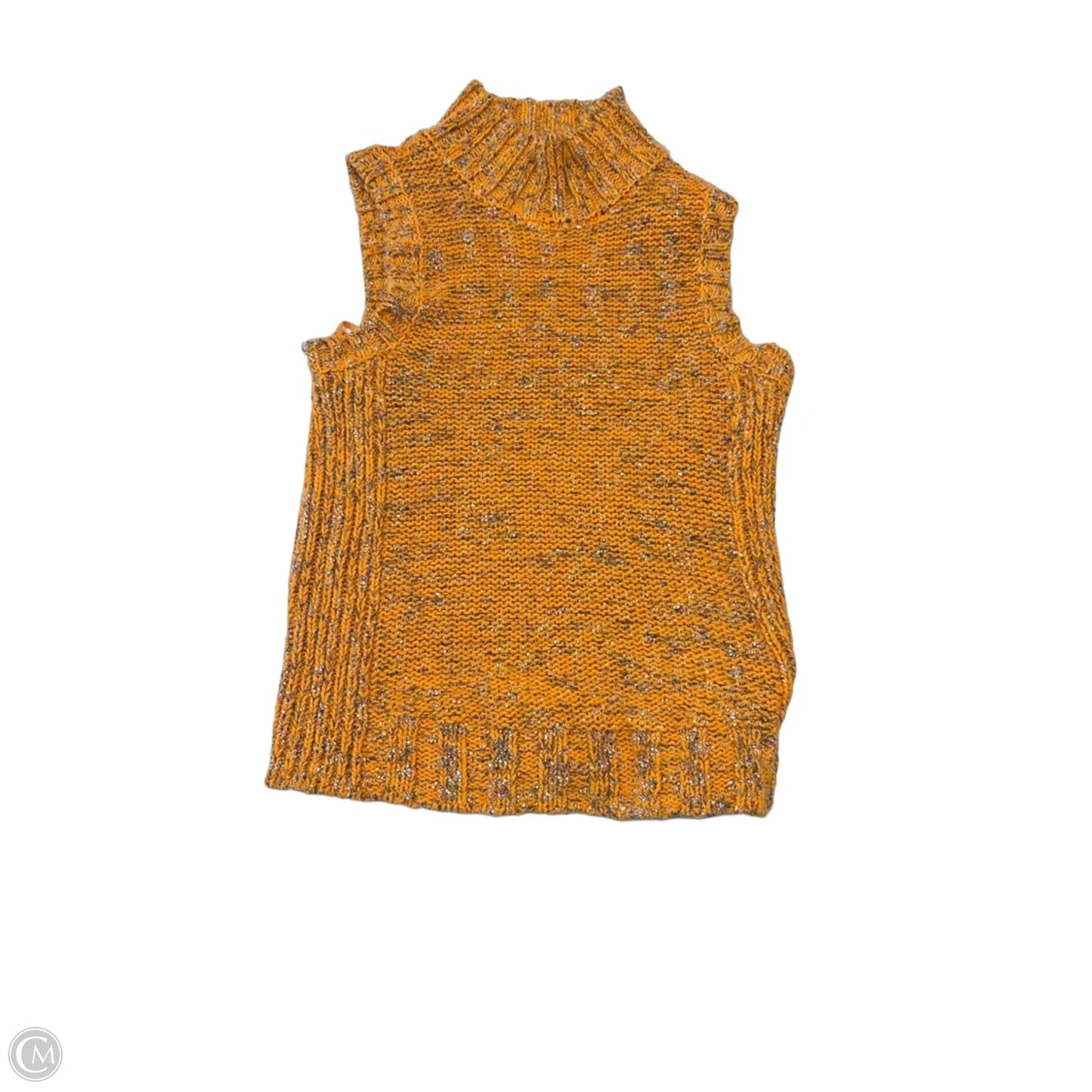 Sweater Short Sleeve By Anthropologie In Yellow, Size: S