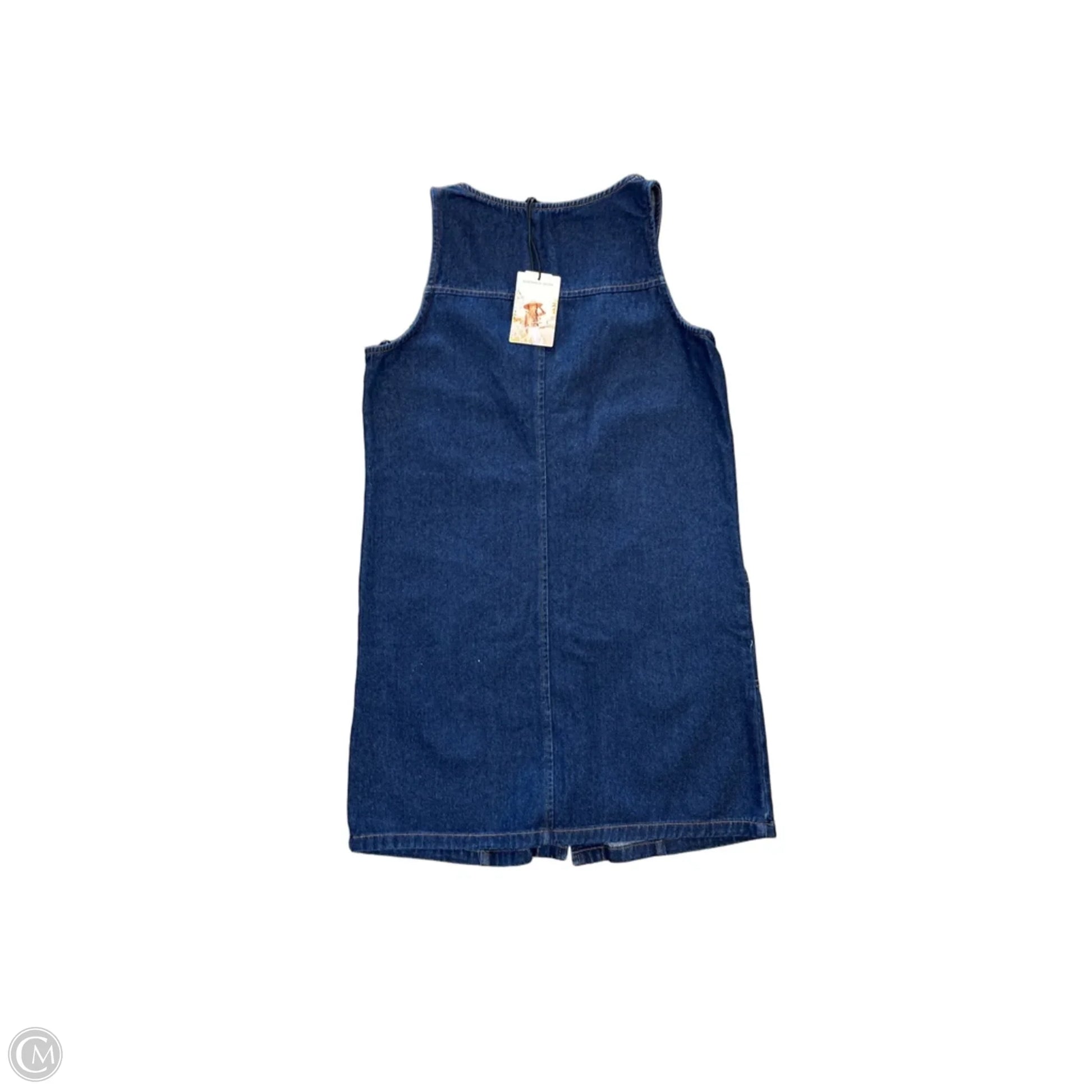 sincerely jules denim dress Dress Casual Short By Sincerely Jules In Blue, Size: S