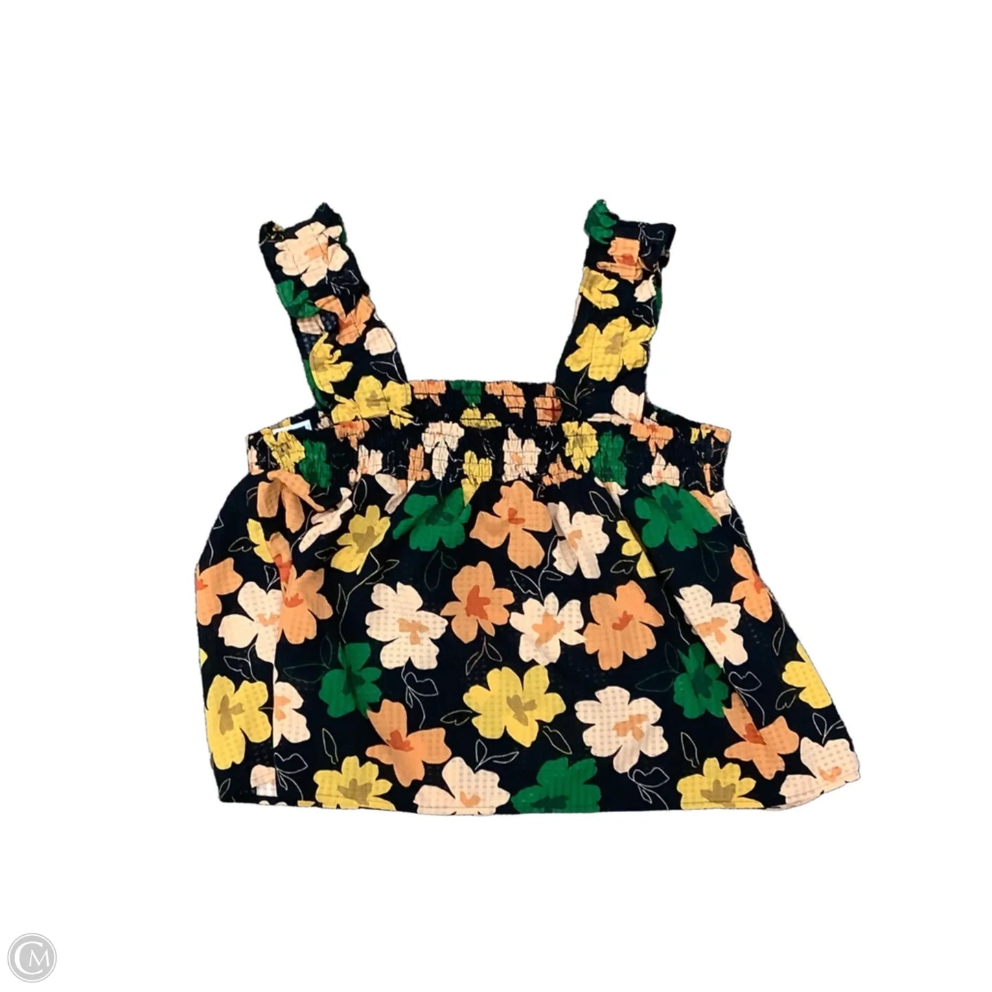 Top Sleeveless By Who What Wear In Floral Print, Size: L