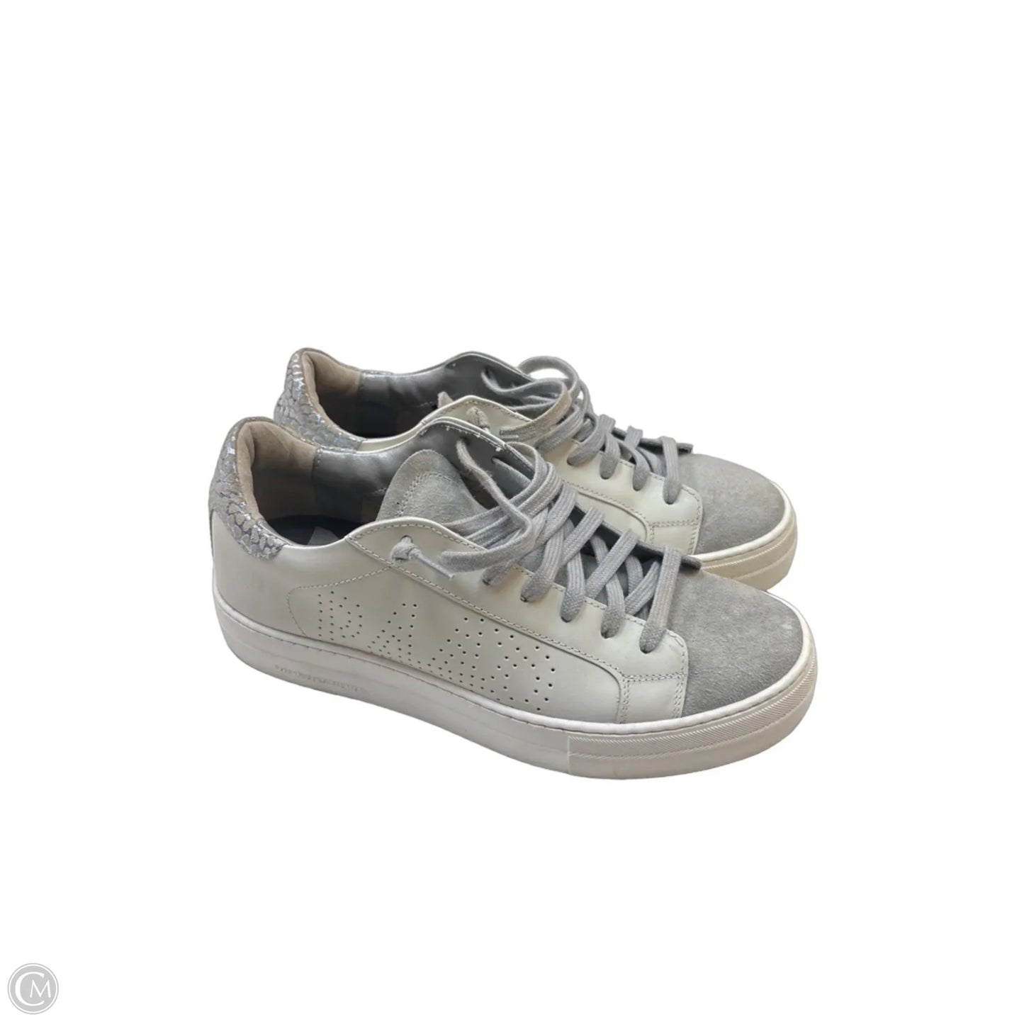 Shoes Athletic By P448 In Grey, Size: 10