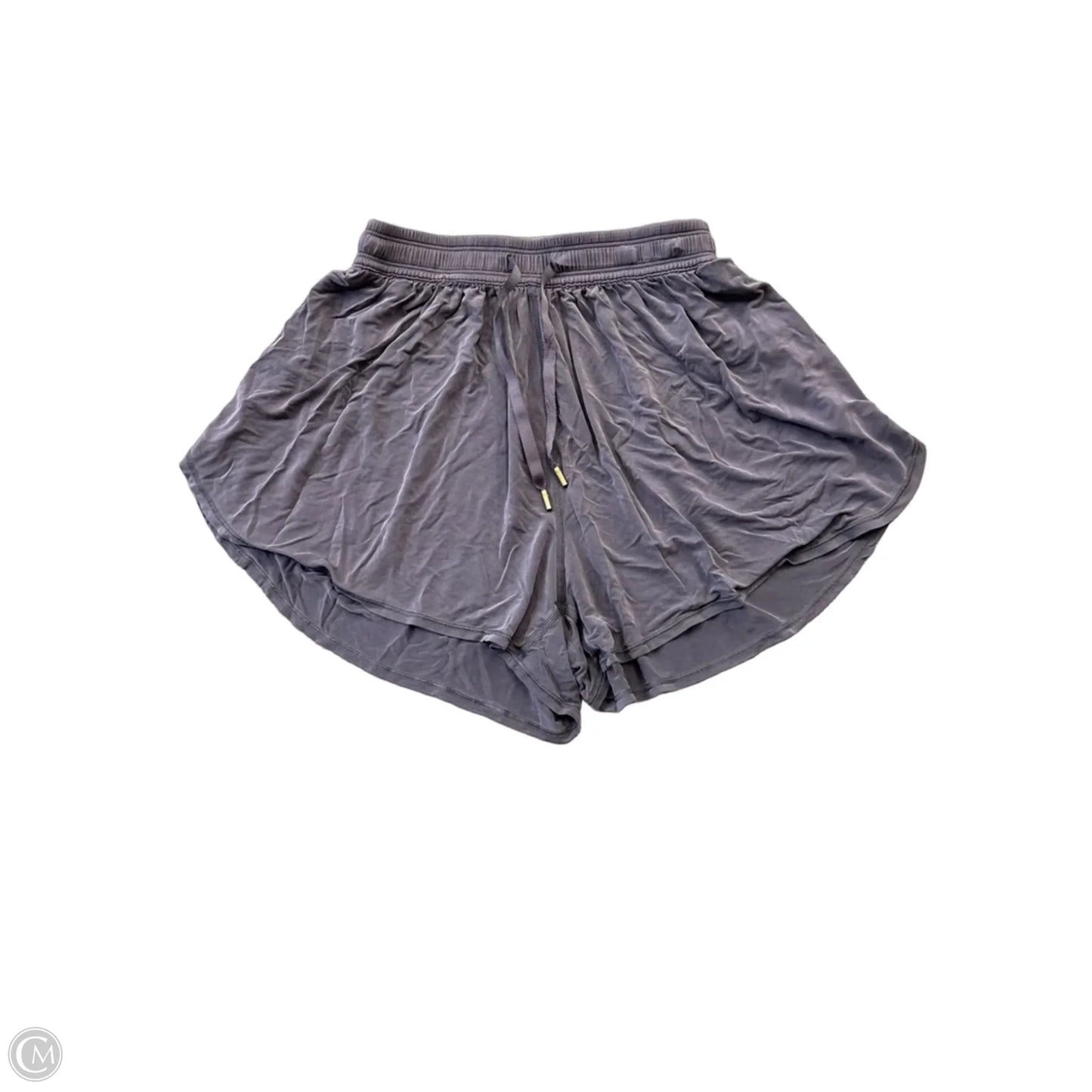 Athletic Shorts By Lululemon In Grey, Size: 4