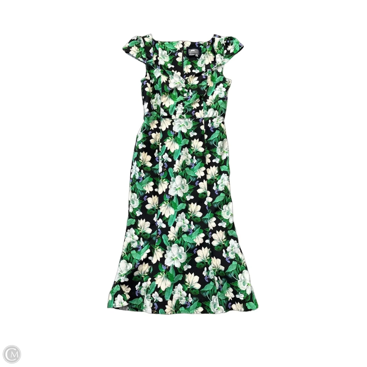 Dress Casual Maxi By Anthropologie In Green, Size: M