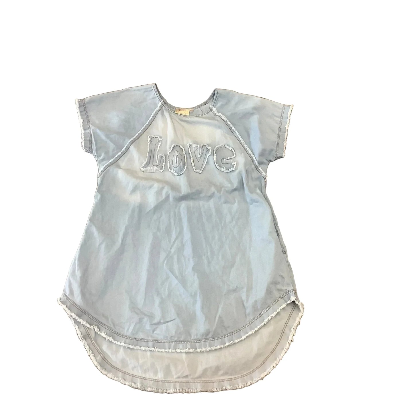 Dress Casual Midi By Clothes Mentor In Blue, Size: Osfm
