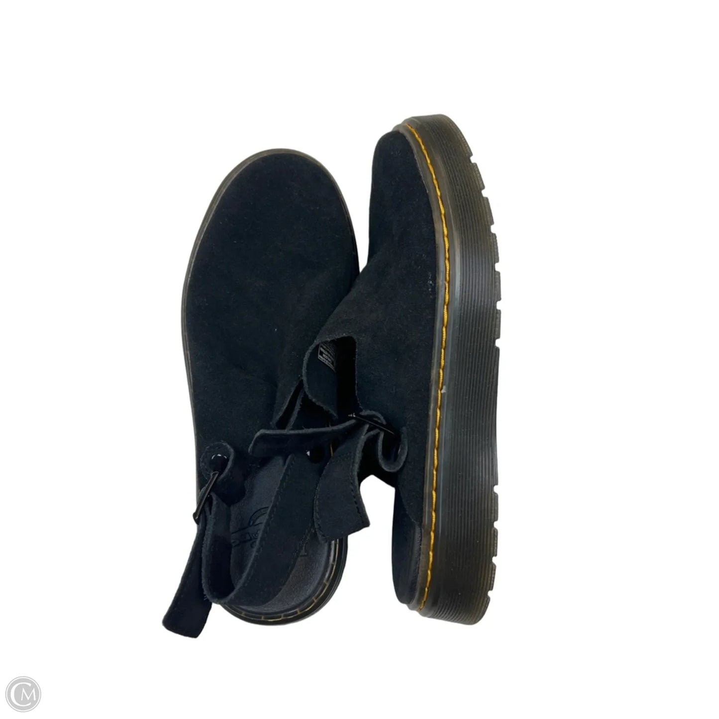Shoes Flats By Dr Martens In Black, Size: 8