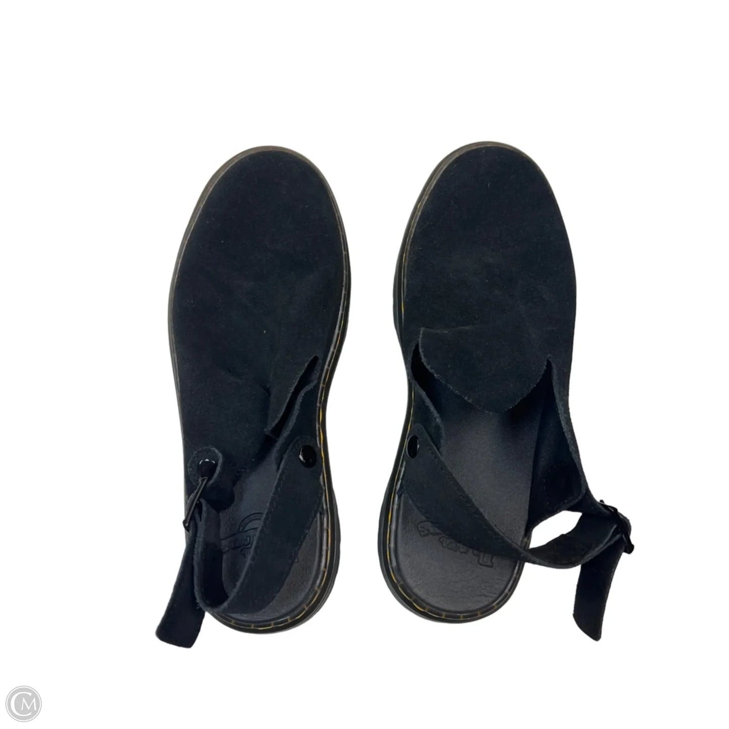 Shoes Flats By Dr Martens In Black, Size: 8