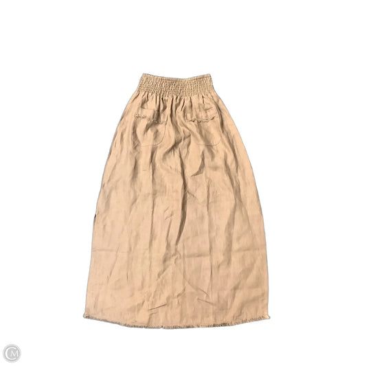 Skirt Maxi By Clothes Mentor In Brown, Size: Xs