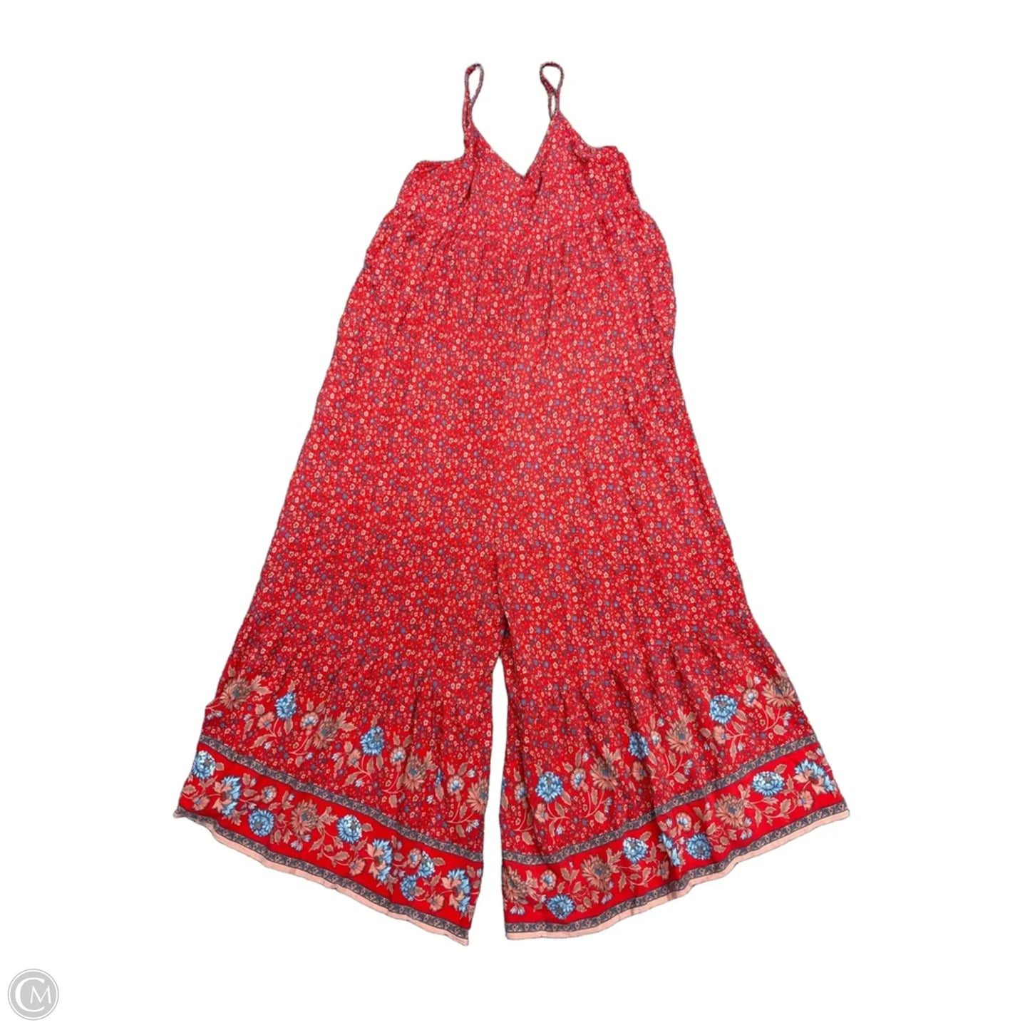 Jumpsuit By Natural Life In Floral Print, Size: L