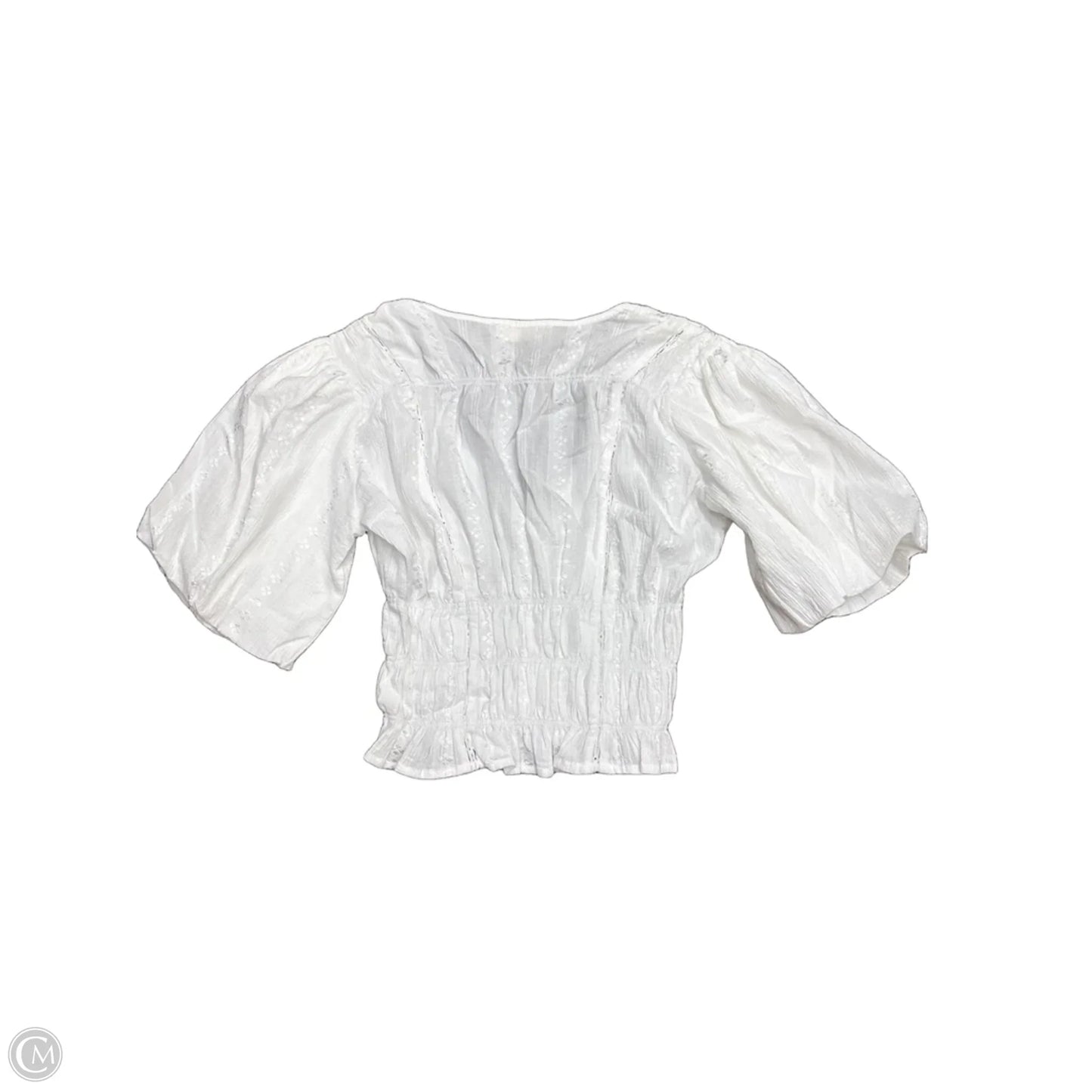 Top Short Sleeve By By Together In White, Size: S