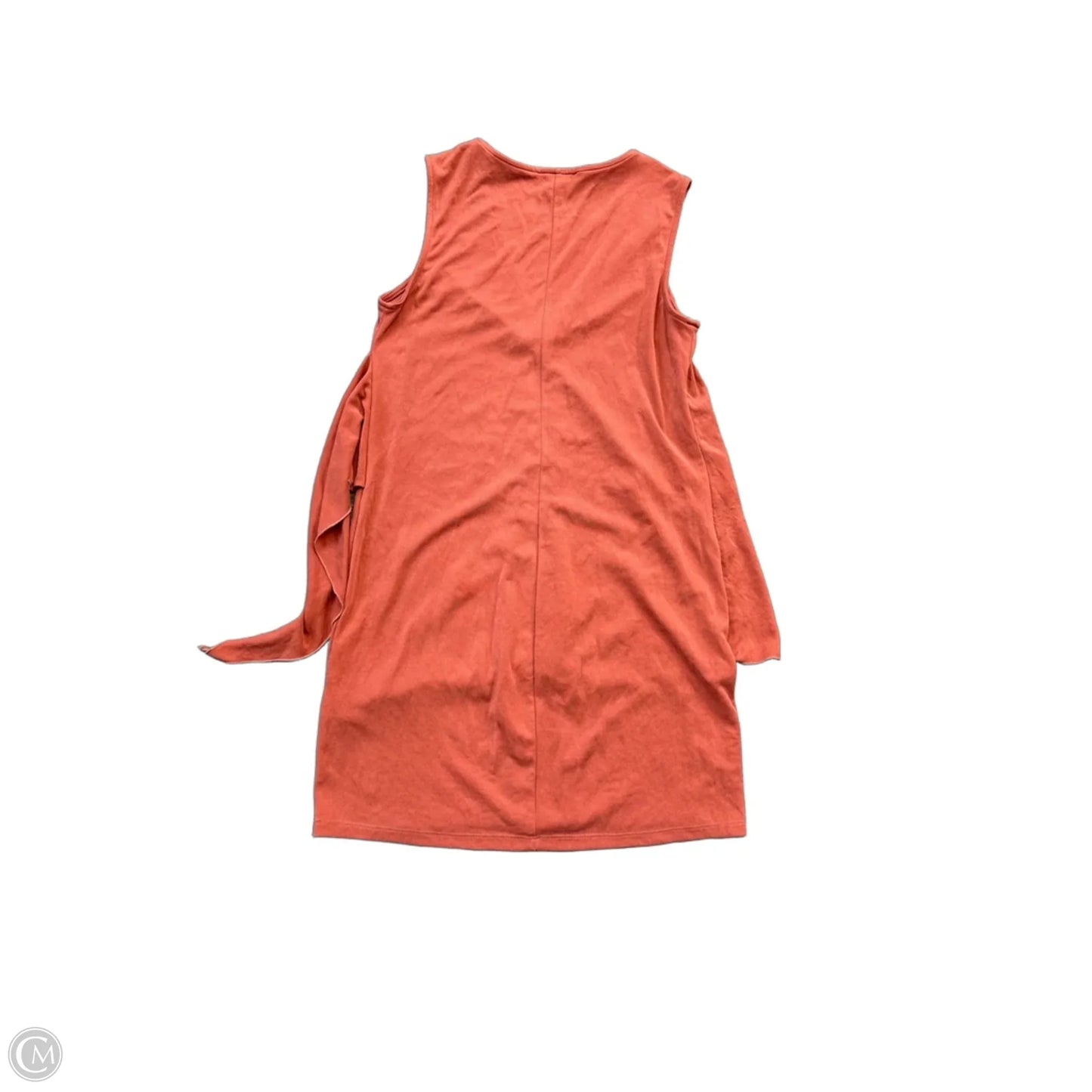 Top Sleeveless By Clothes Mentor In Orange, Size: S