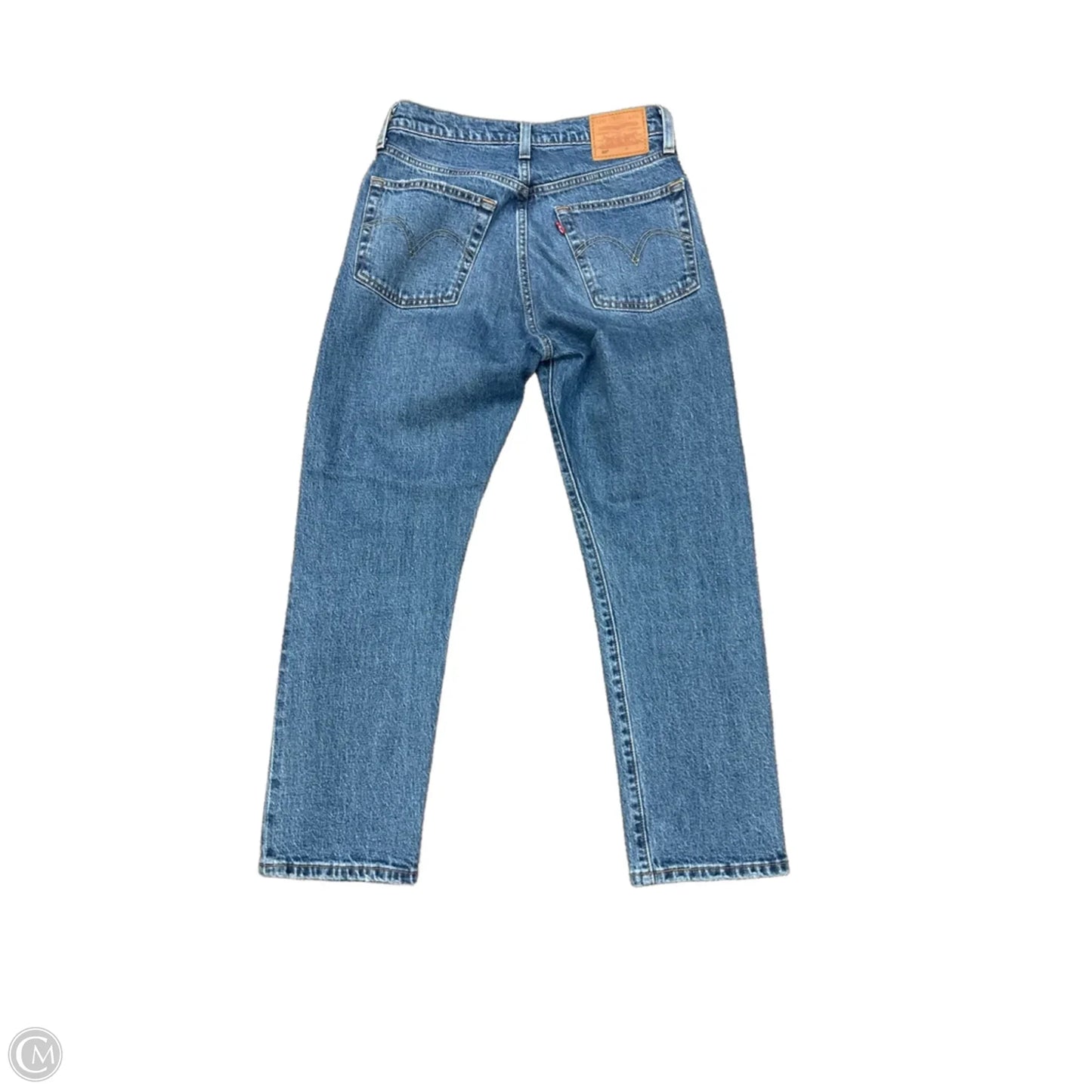Jeans Boyfriend By Levis In Blue, Size: 26