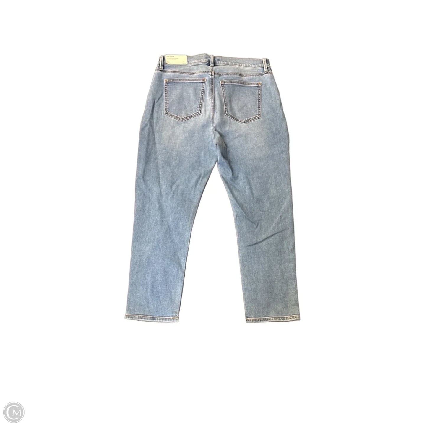 Jeans Cropped By Ann Taylor In Blue Denim, Size: 8