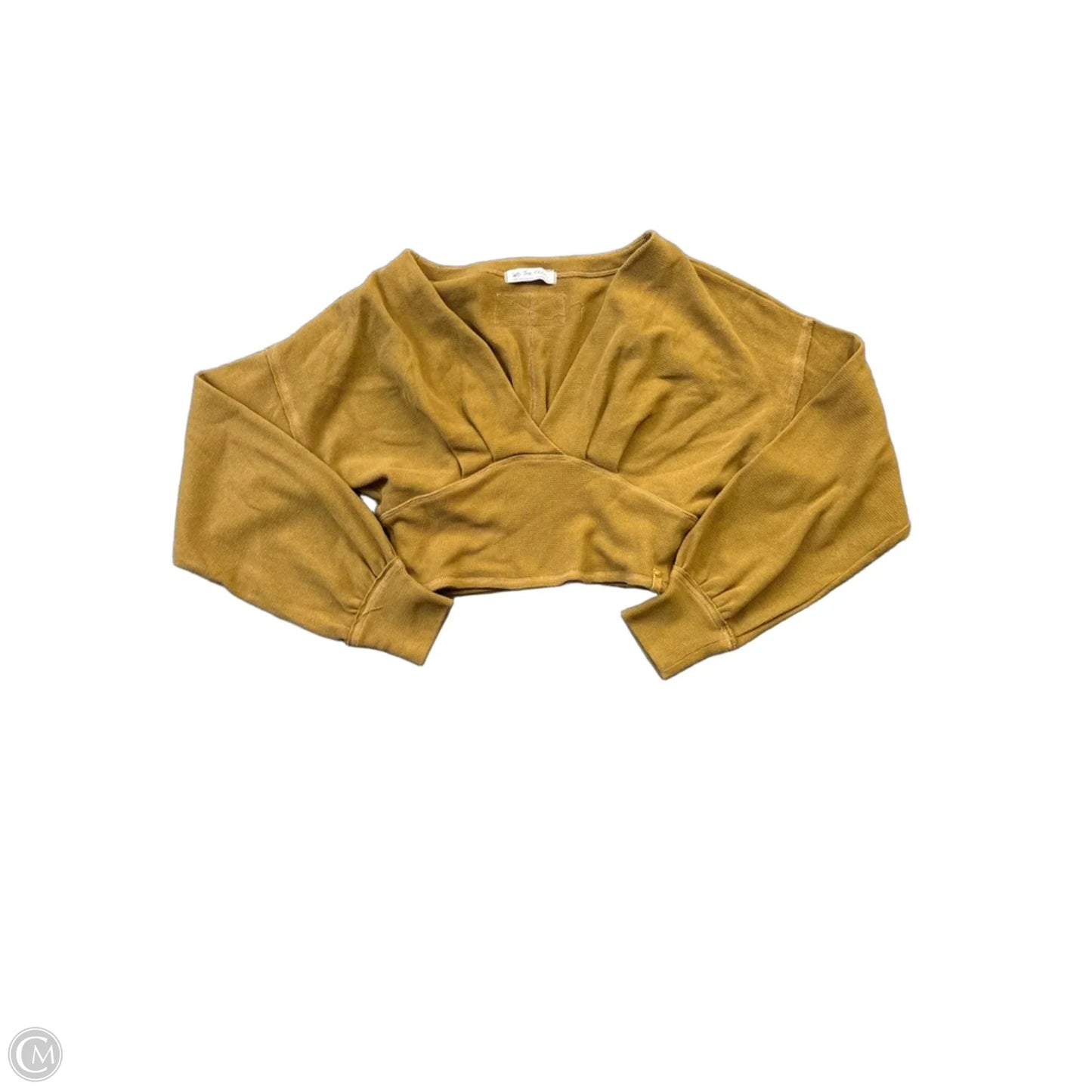 Top Long Sleeve By We The Free In Brown, Size: M