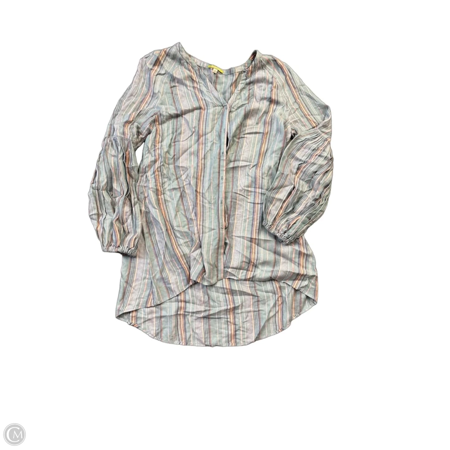 Top Long Sleeve By Clothes Mentor In Blue, Size: S
