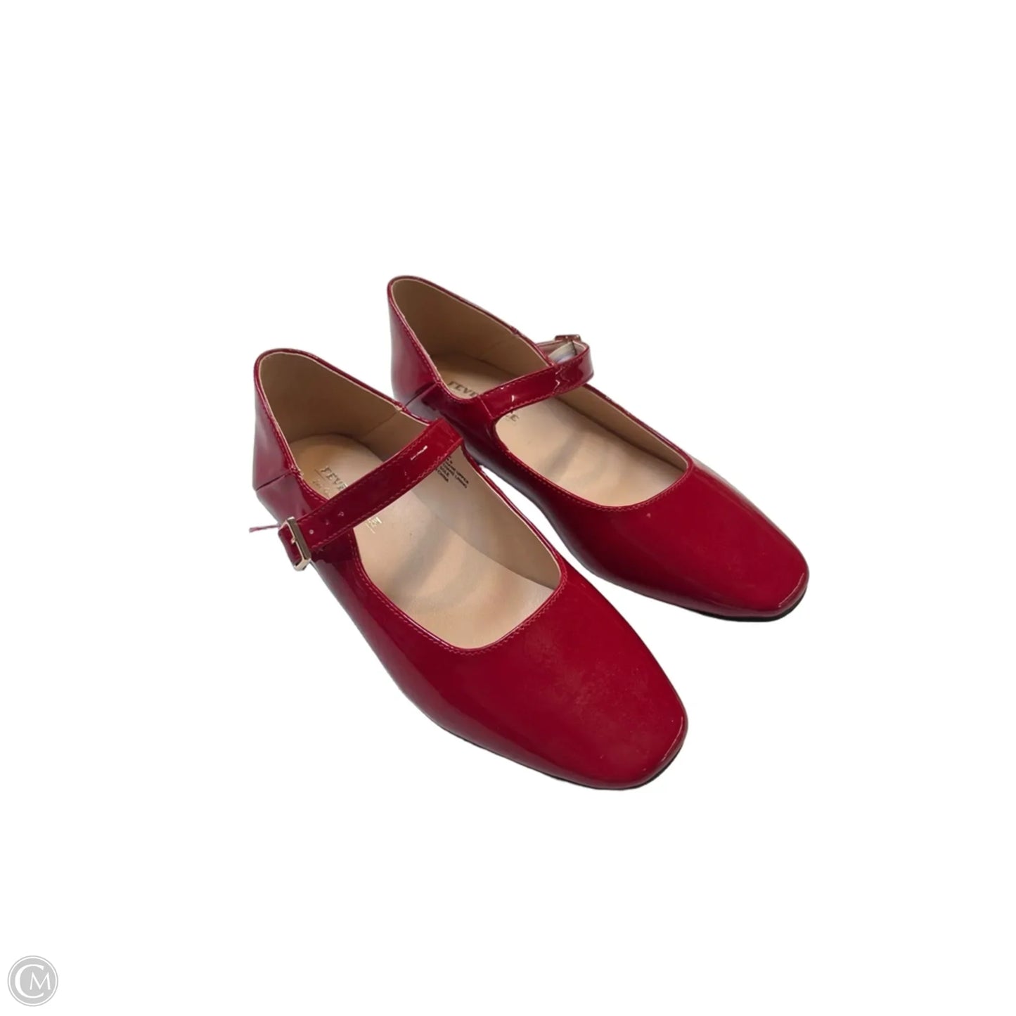 Shoes Flats By Clothes Mentor In Red, Size: 7.5