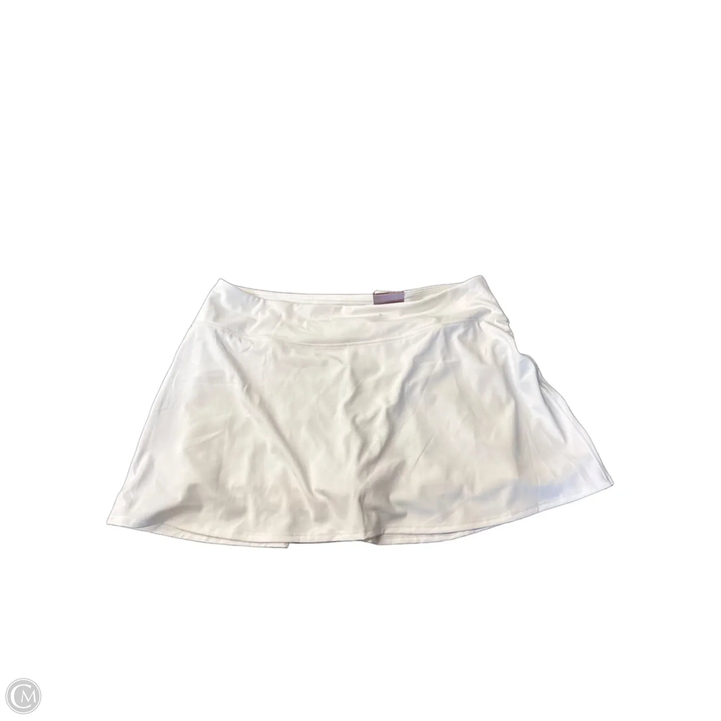Athletic Skort By Calia In White, Size: Xl