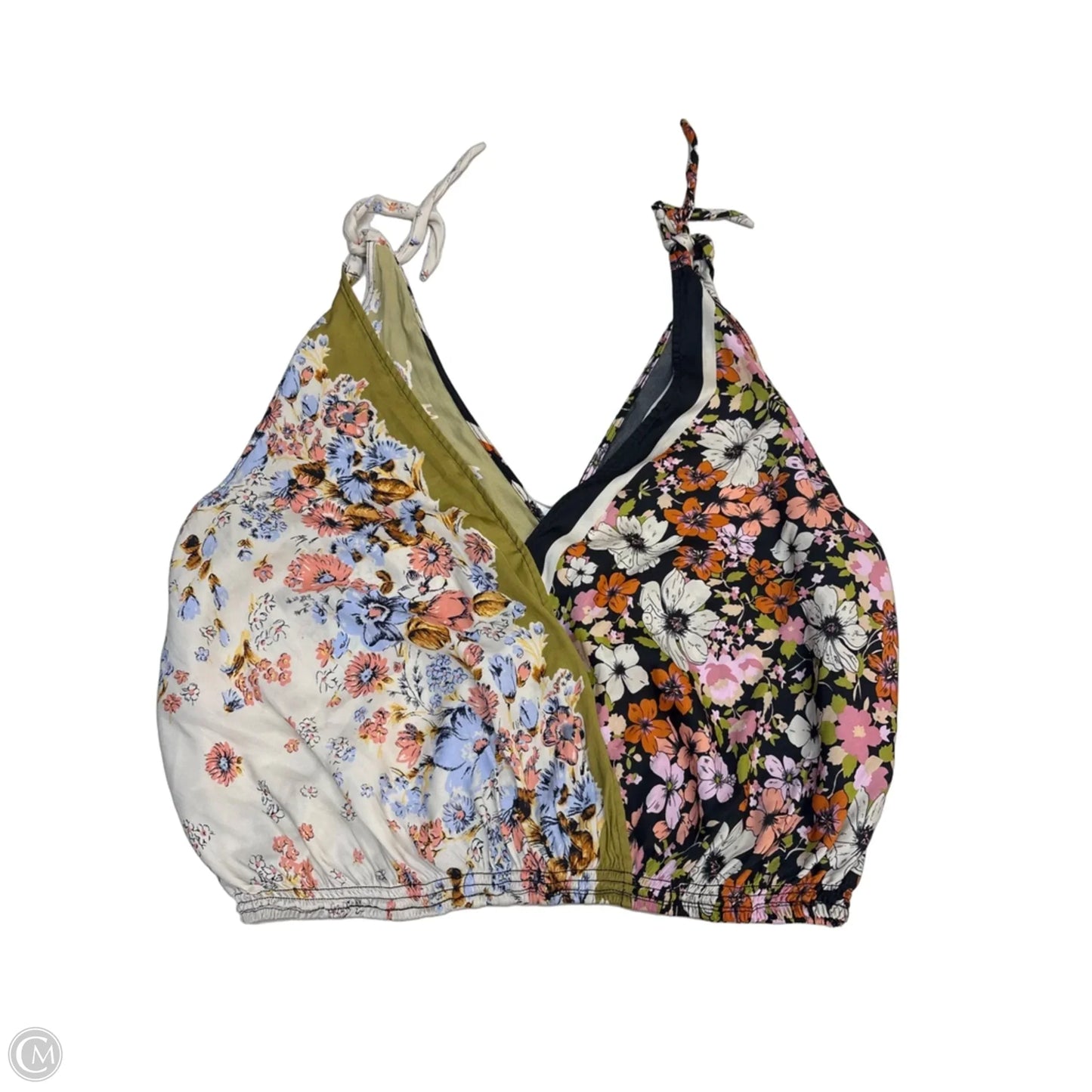 Top Sleeveless By Free People In Floral Print, Size: M
