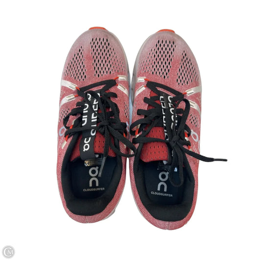 Shoes Athletic By On Cloud In Orange, Size: 7.5