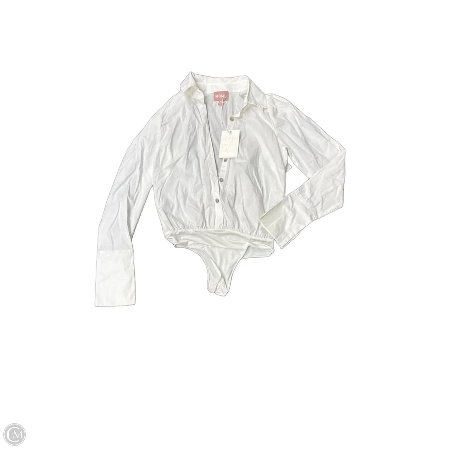 Top Long Sleeve By Show Me Your Mumu In White, Size: Xs