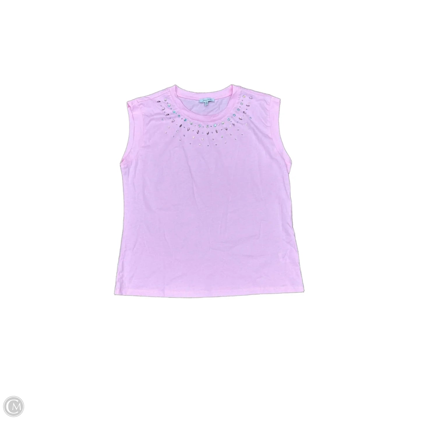 Top Short Sleeve By White Birch In Pink, Size: Xl