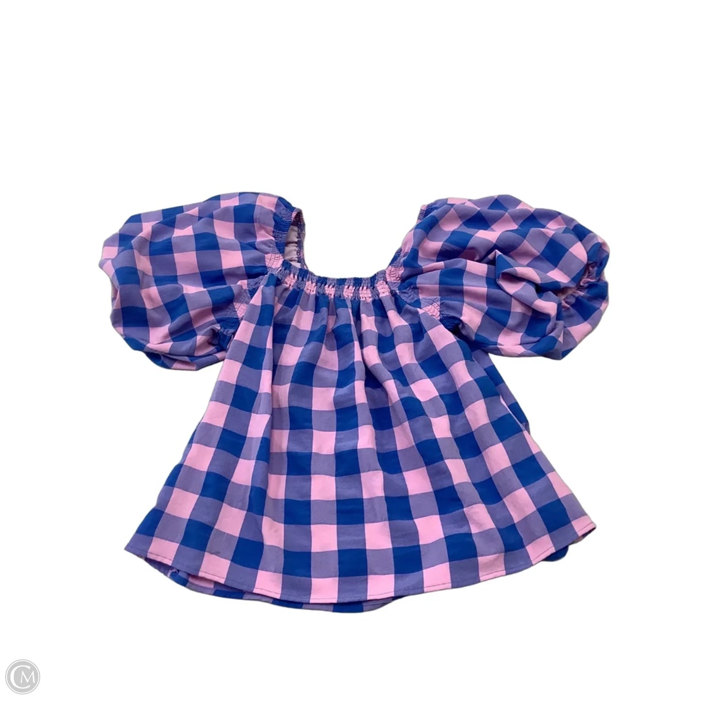 Top 3/4 Sleeve By Entro In Blue & Pink, Size: M