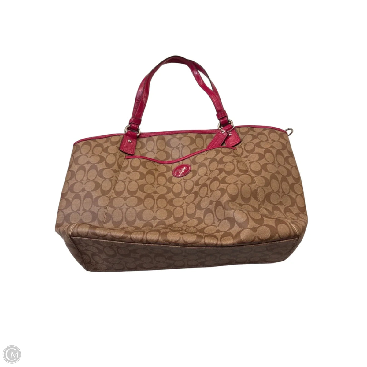 Tote Designer By Coach, Size: Large