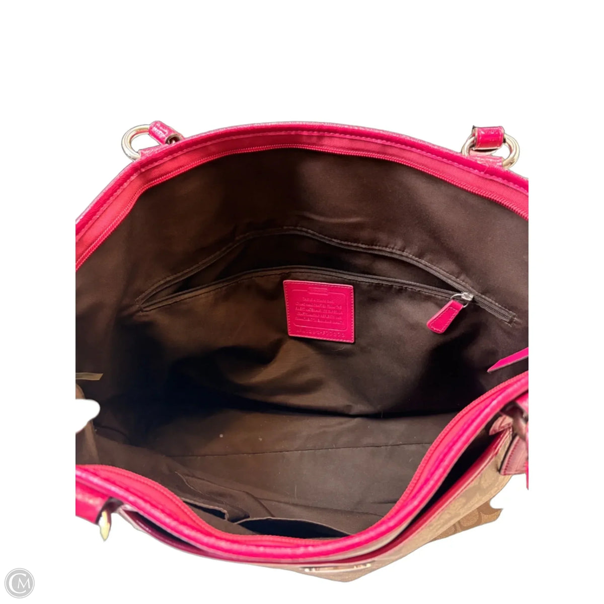 Tote Designer By Coach, Size: Large