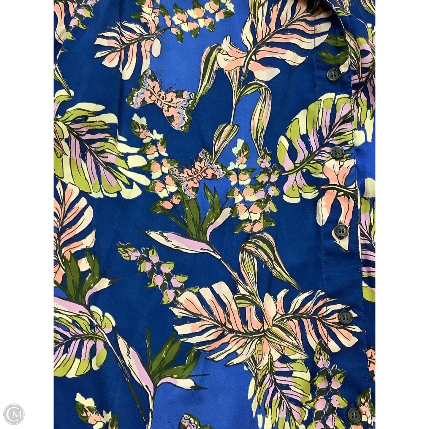 Top Long Sleeve By Free People In Blue, Size: M