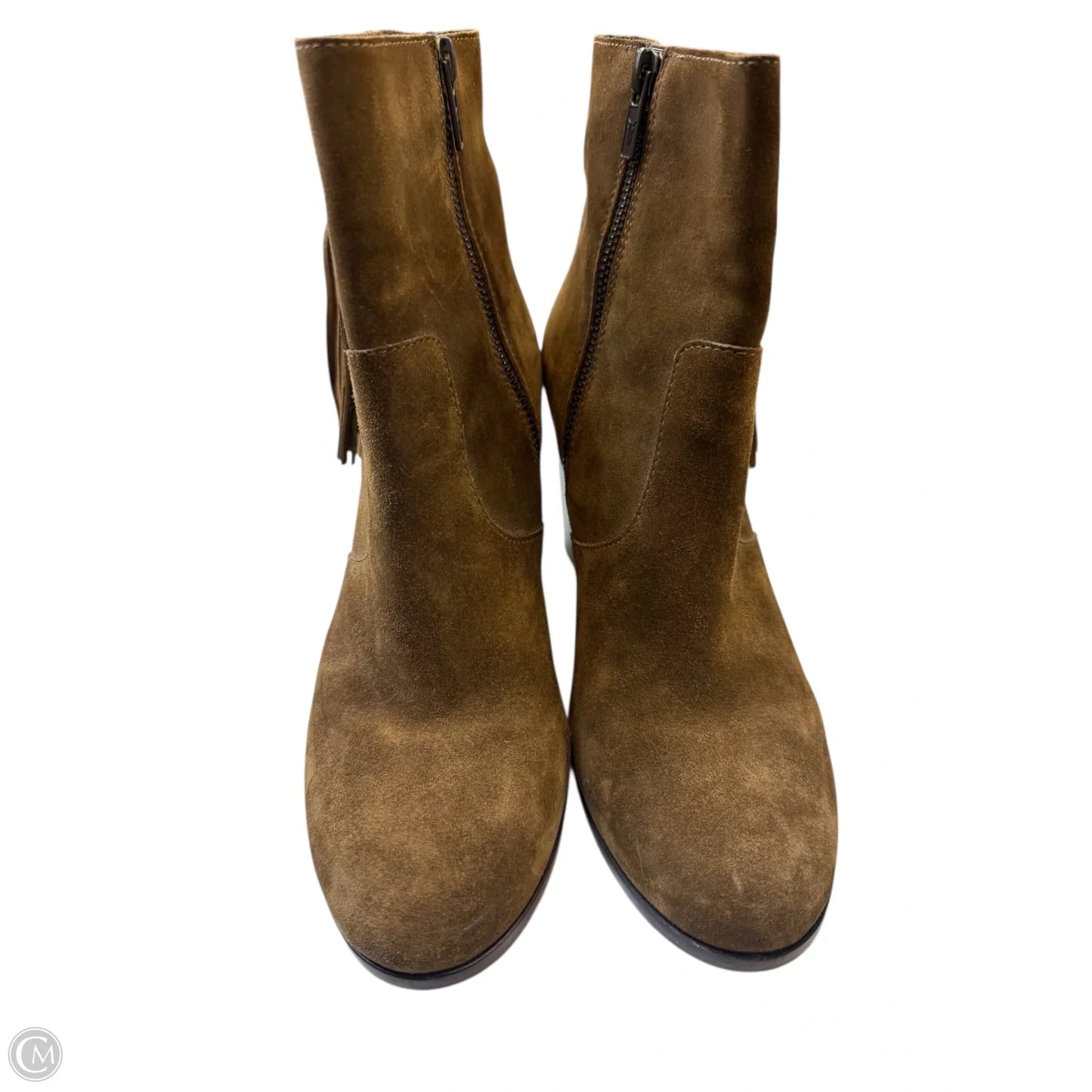 Boots Designer By Frye In Brown, Size: 8