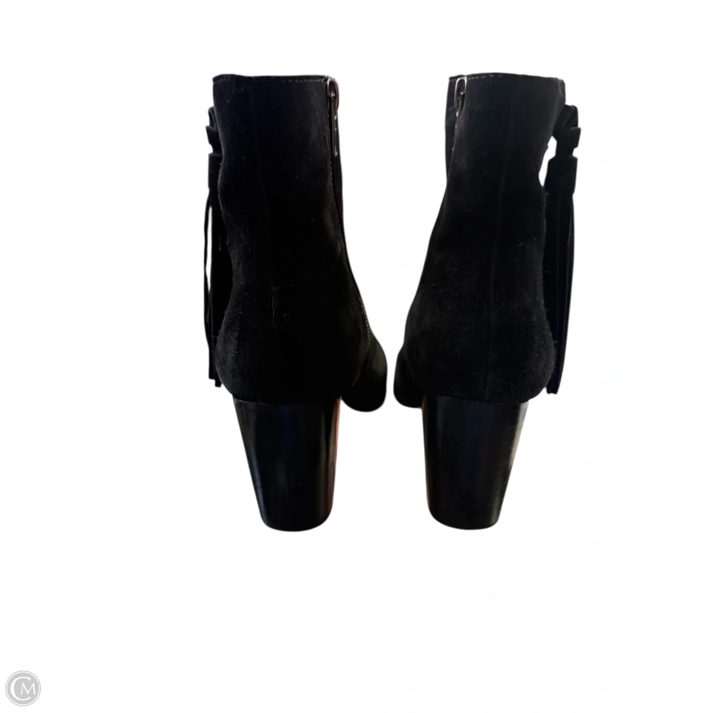 Boots Designer By Frye In Black, Size: 8