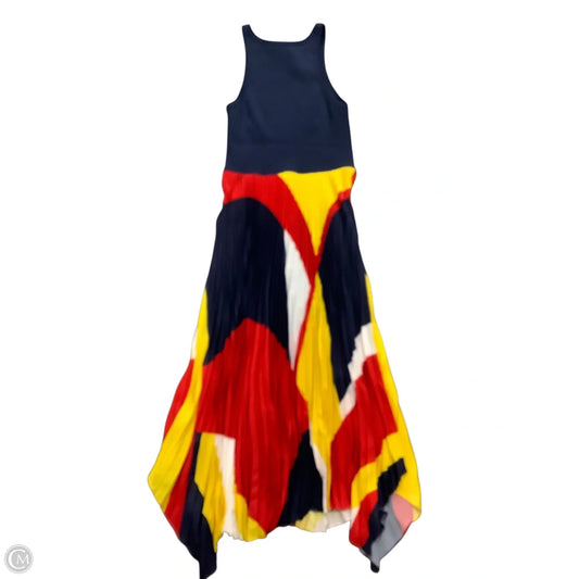 Dress Casual Maxi By Polo Ralph Lauren In Navy, Size: M