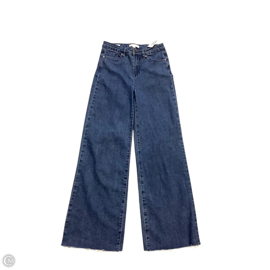 Jeans Flared By Vigoss In Blue Denim, Size: 0