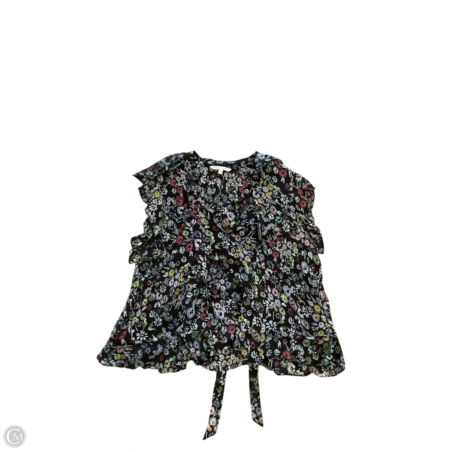 Top Sleeveless Designer By Rebecca Minkoff In Floral Print, Size: L